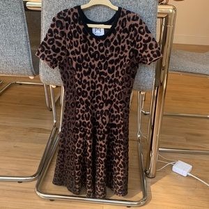 Girls leopard Milly dress size 10